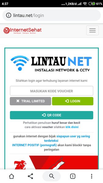 Detail Template Login Mikhmon Nomer 13