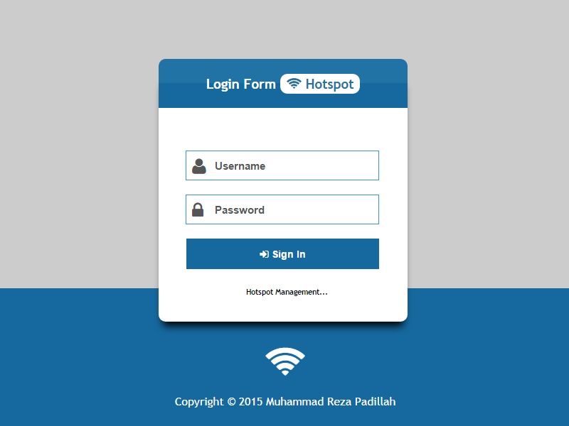 Detail Template Login Mikhmon Nomer 20