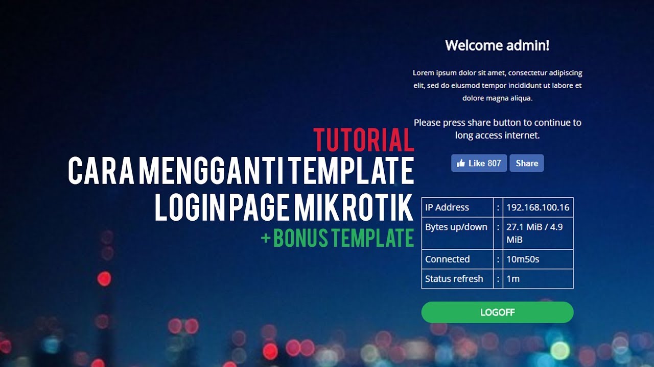 Detail Template Login Mikrotik Sederhana Nomer 35