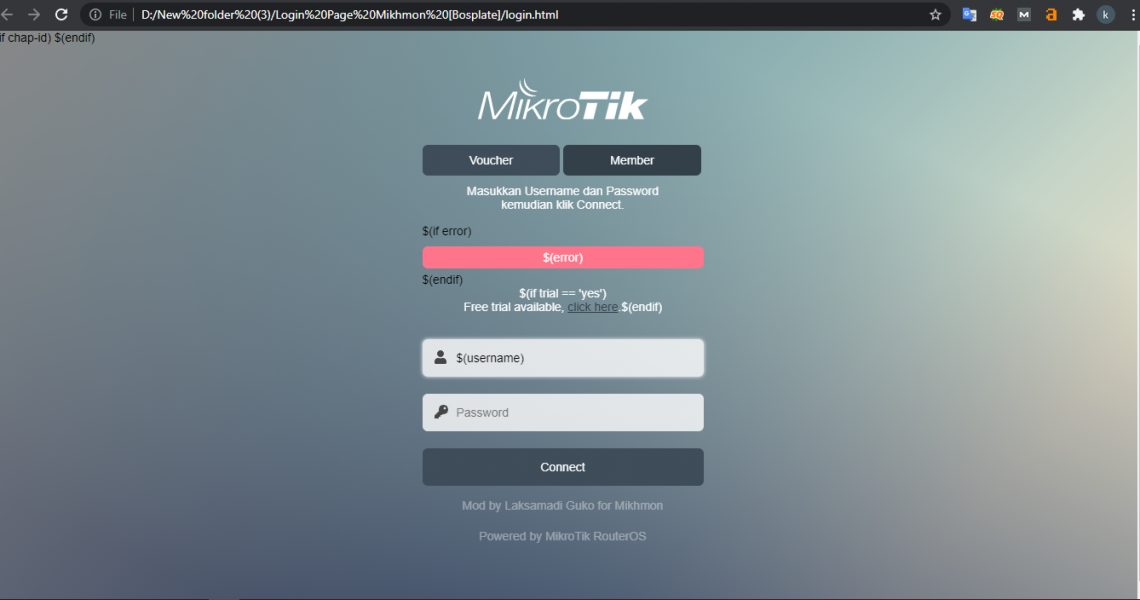 Detail Template Login Mikrotik Sederhana Nomer 5