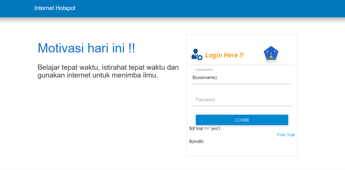 Detail Template Login Mikrotik Sekolah Nomer 34