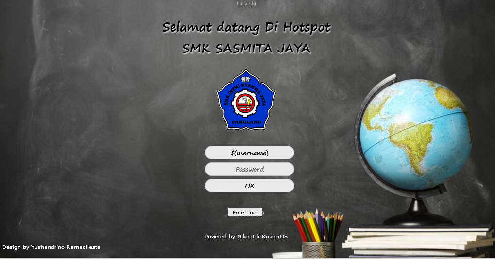 Detail Template Login Mikrotik Sekolah Nomer 51