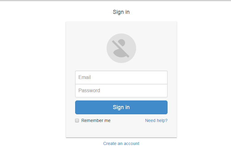 Detail Template Login Sederhana Nomer 4