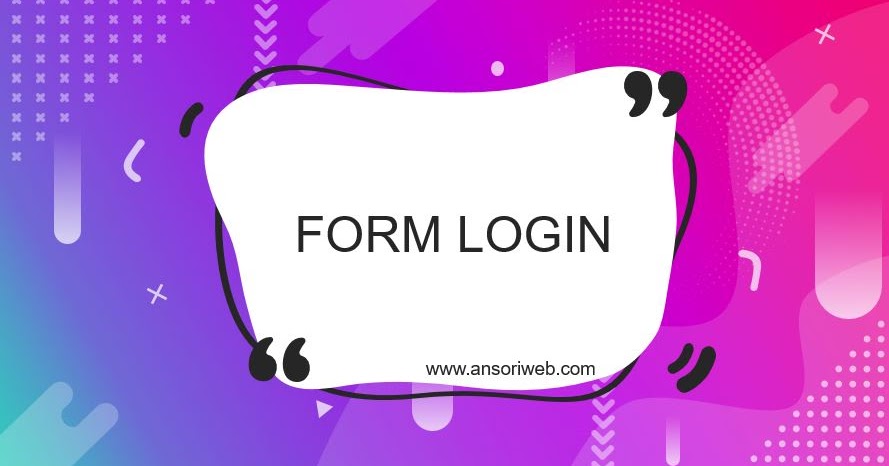 Detail Template Login Sederhana Nomer 36