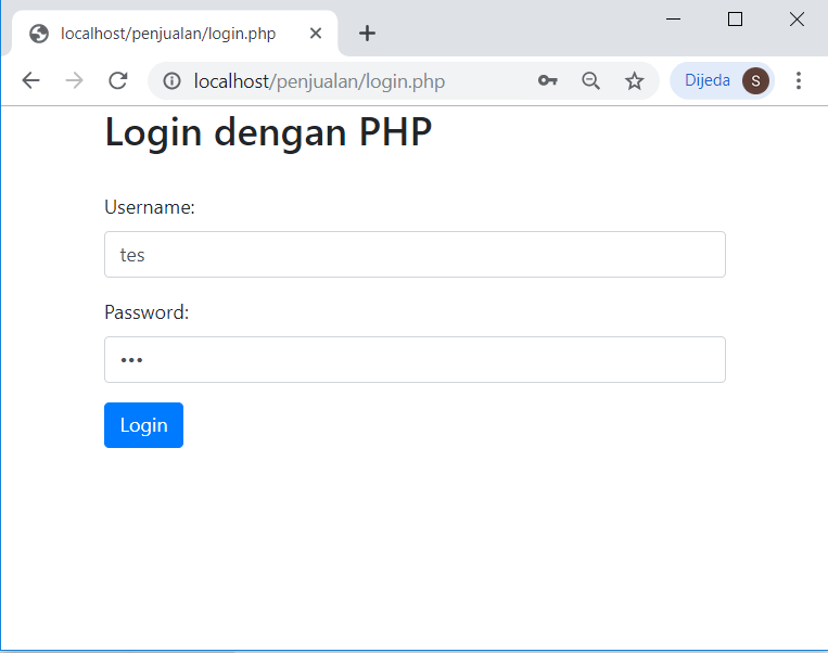 Detail Template Login Sederhana Nomer 47