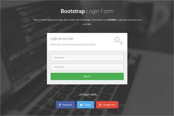 Detail Template Login Sederhana Nomer 51
