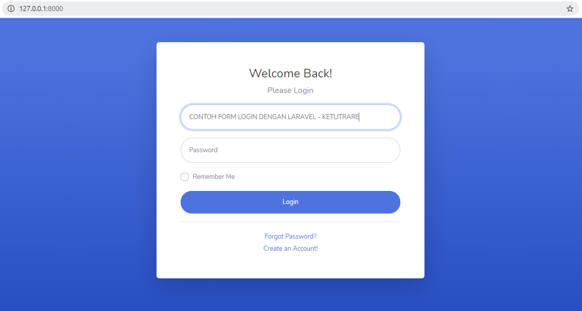 Detail Template Login Sederhana Nomer 7