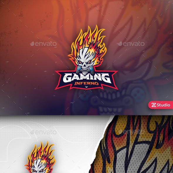 Detail Template Logo Gaming Nomer 39