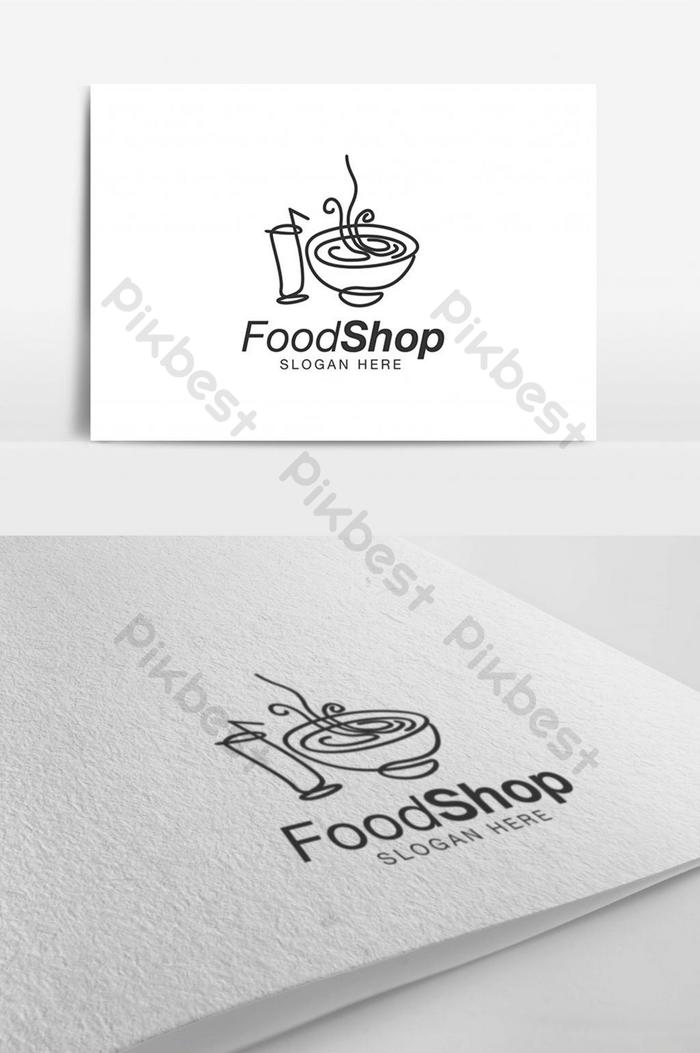 Detail Template Logo Makanan Nomer 11