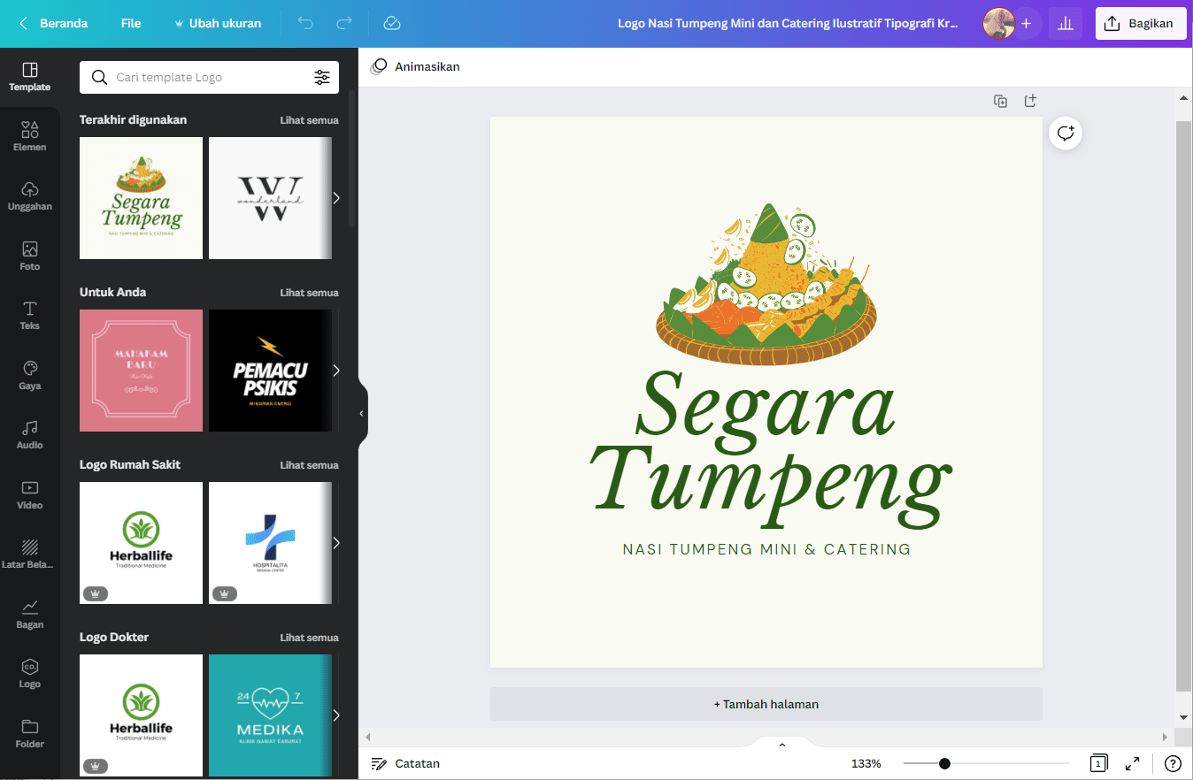 Detail Template Logo Makanan Nomer 38