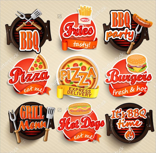 Detail Template Logo Makanan Nomer 39