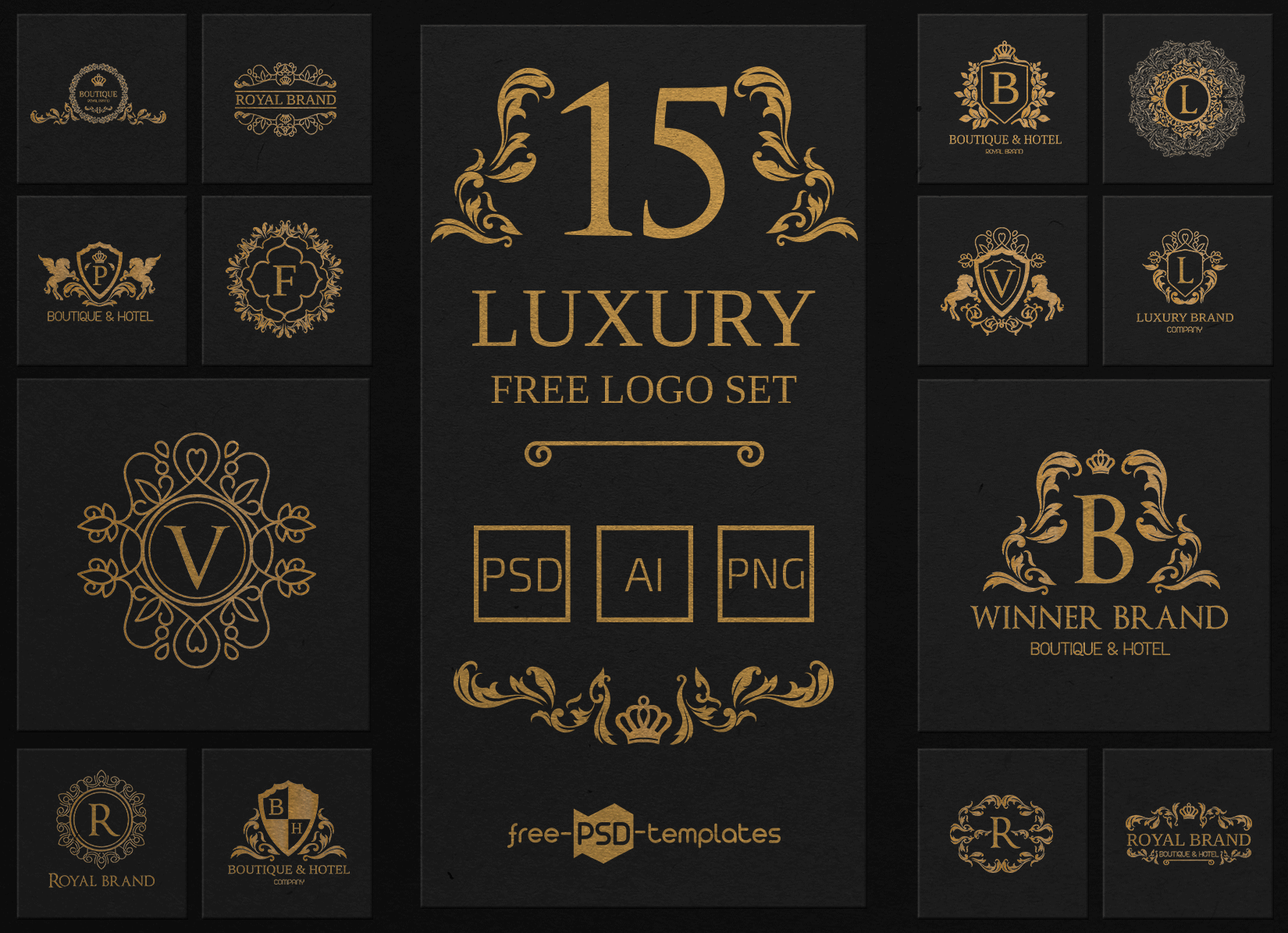 Detail Template Logo Psd Nomer 11