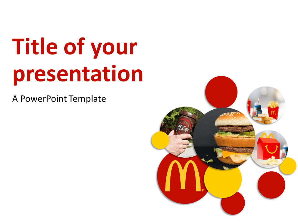 Template Mcdonalds Ppt - KibrisPDR
