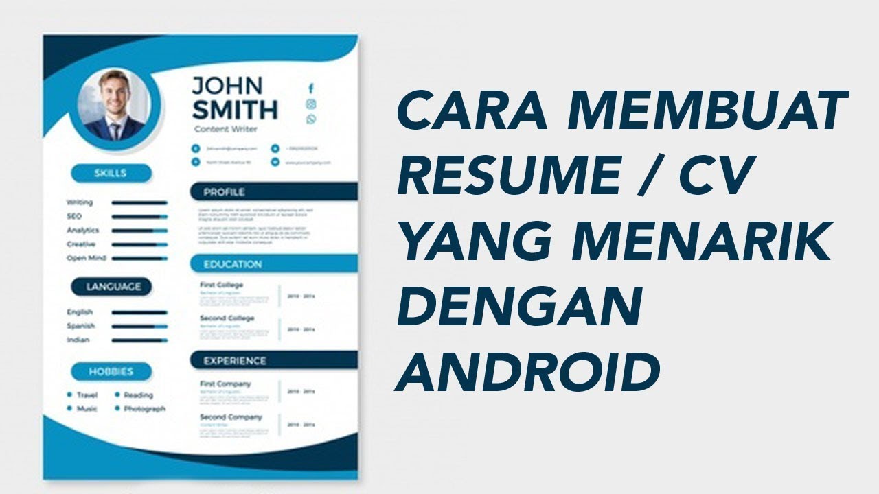 Detail Template Membuat Cv Nomer 37