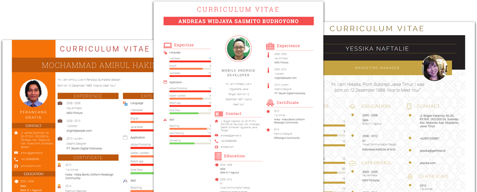 Detail Template Membuat Cv Nomer 38