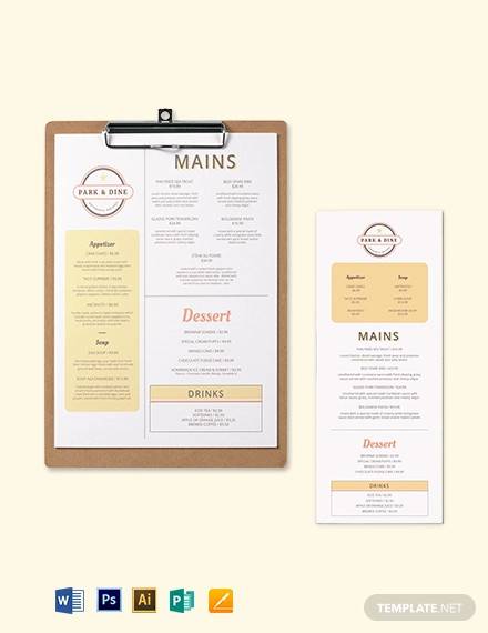 Detail Template Menu Makanan Nomer 36