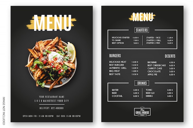 Detail Template Menu Makanan Cdr Nomer 40