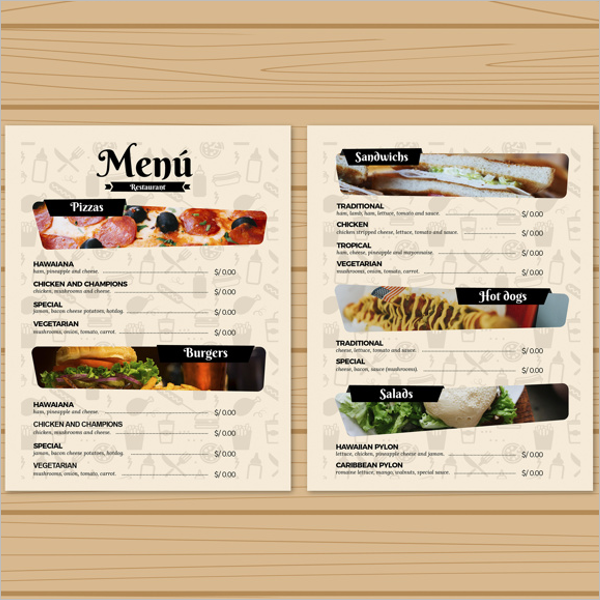 Detail Template Menu Makanan Cdr Nomer 50