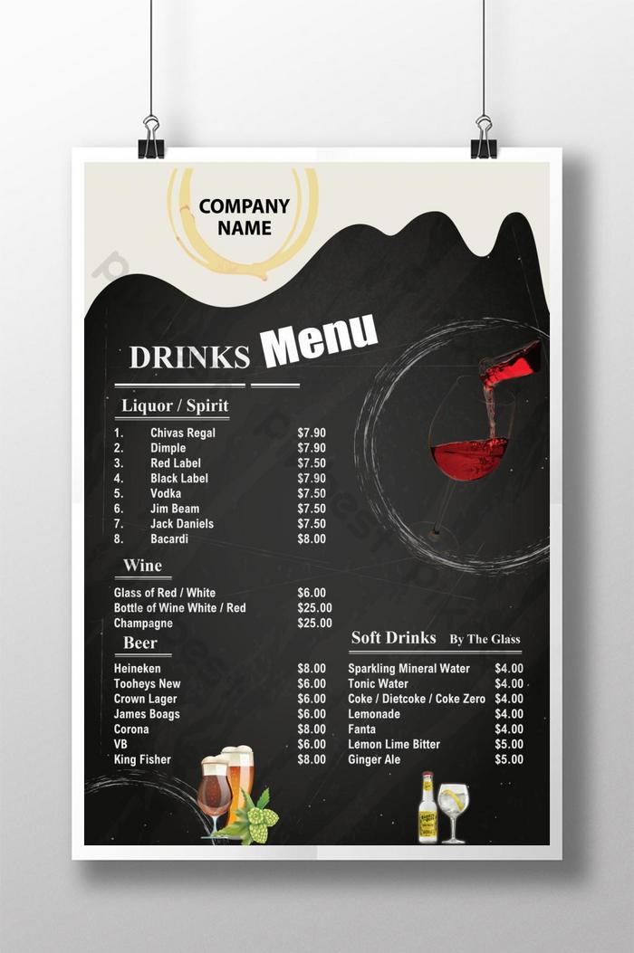 Detail Template Menu Minuman Nomer 3