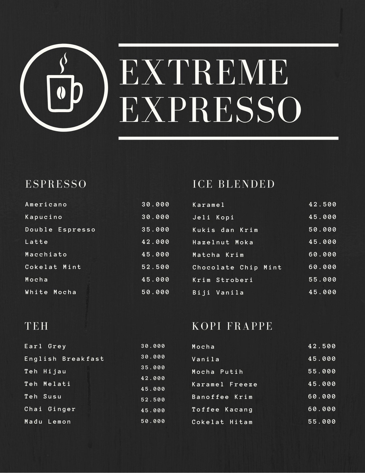 Detail Template Menu Minuman Nomer 23