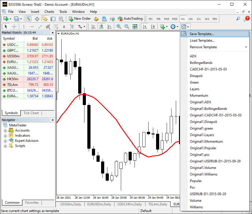 Detail Template Metatrader 5 Nomer 17