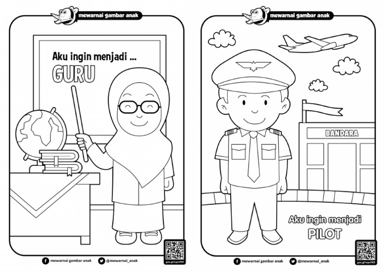 Detail Template Mewarnai Anak Nomer 18