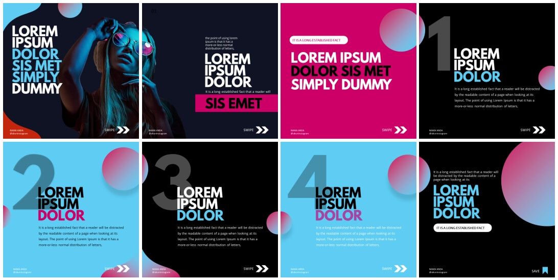 Detail Template Microblog Instagram Nomer 20