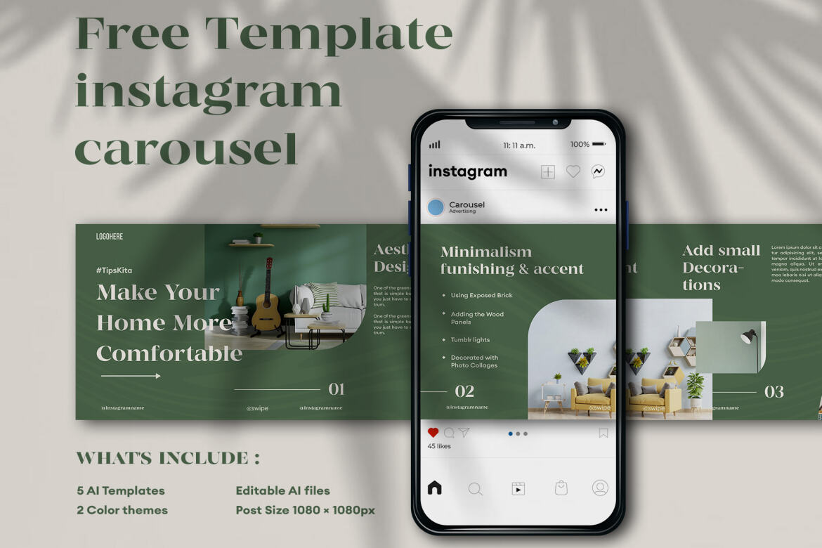 Detail Template Microblog Instagram Nomer 23