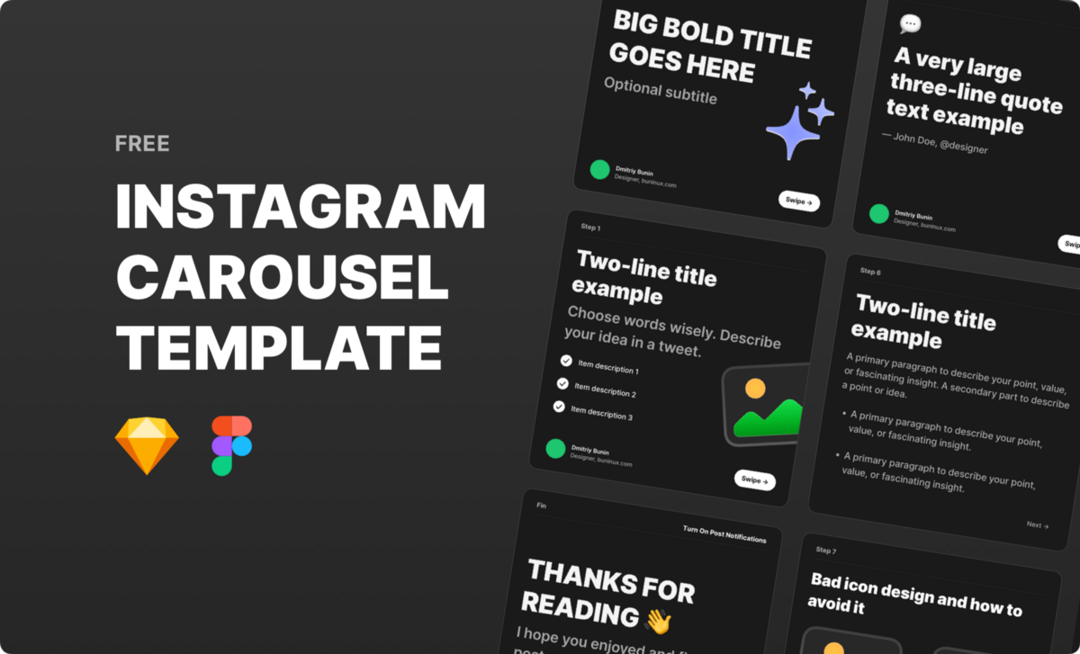 Detail Template Microblog Instagram Nomer 47