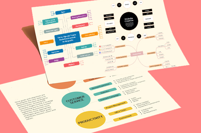 Detail Template Mind Map Gratis Nomer 17