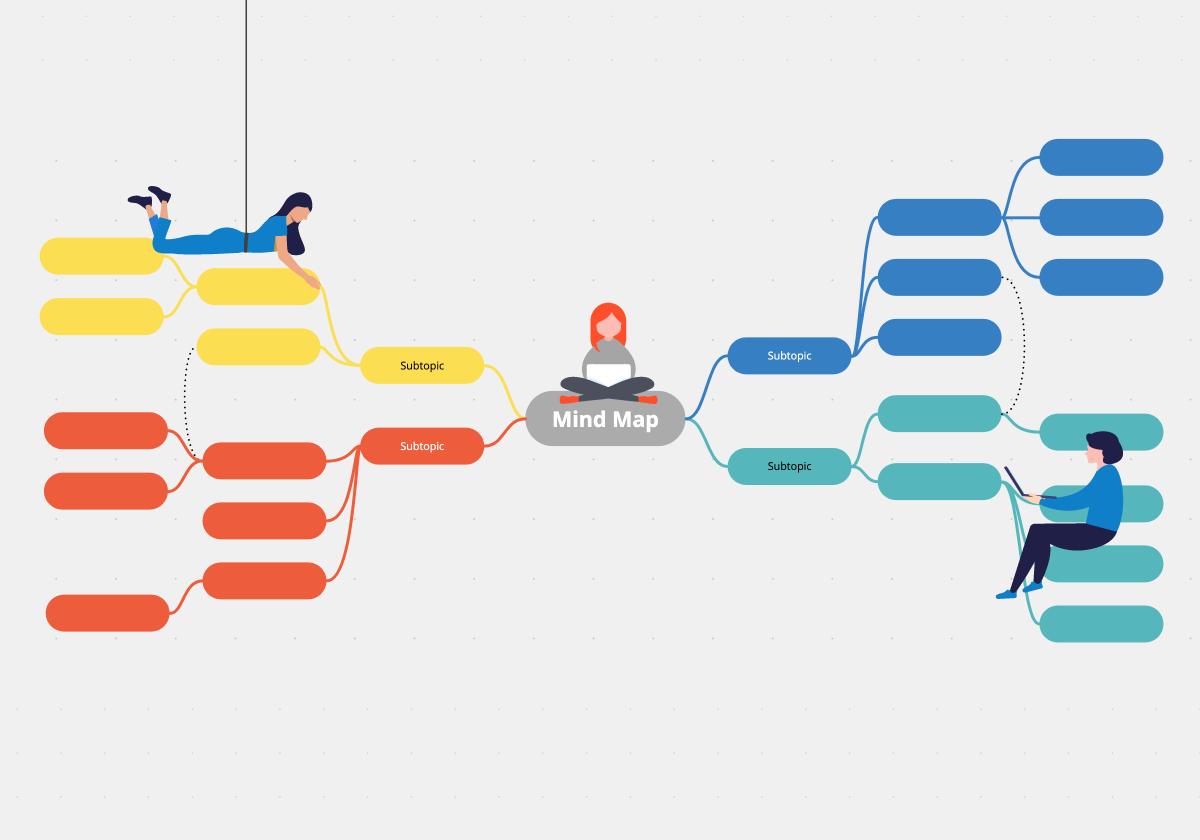 Detail Template Mind Map Gratis Nomer 31