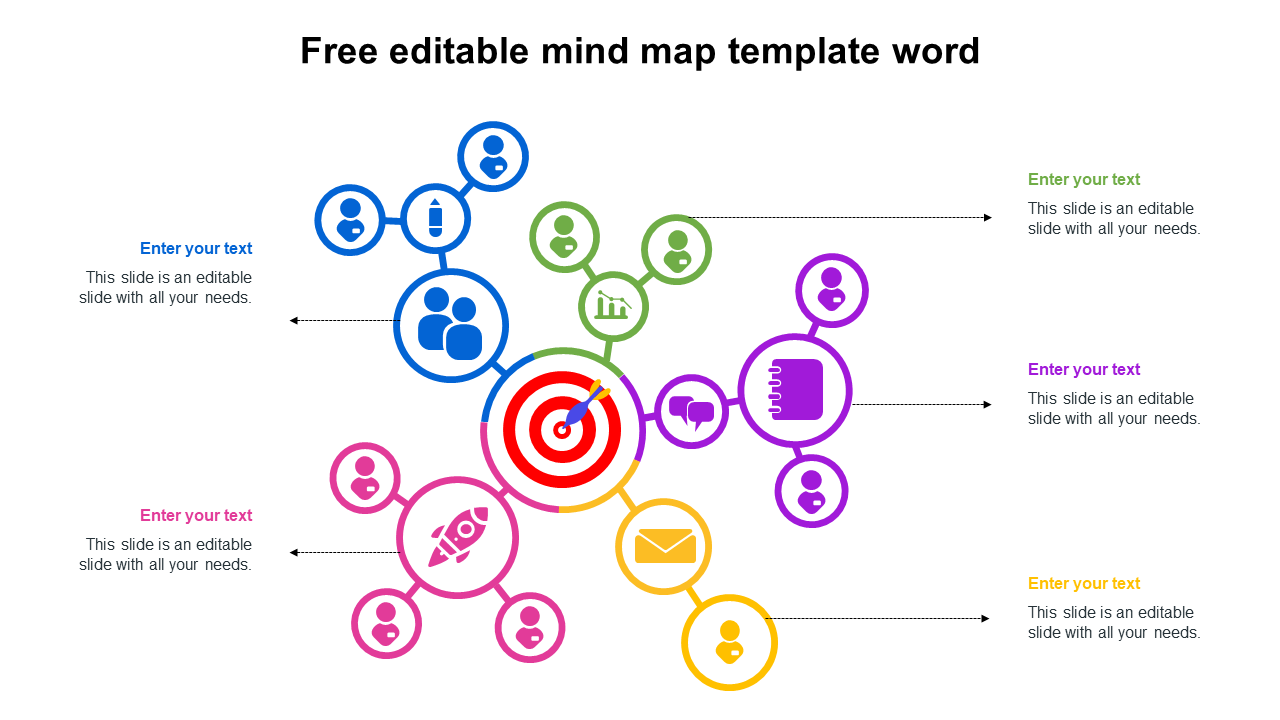 Detail Template Mind Map Kreatif Nomer 28