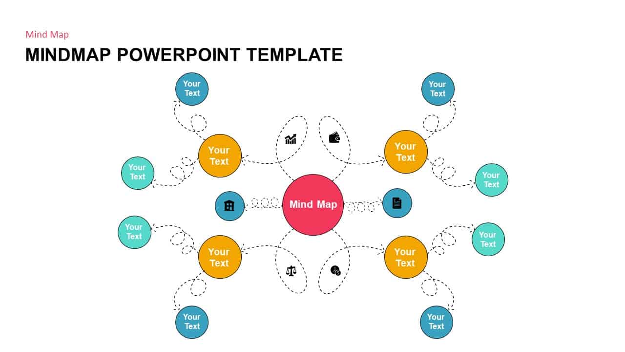 Detail Template Mind Map Ppt Nomer 18