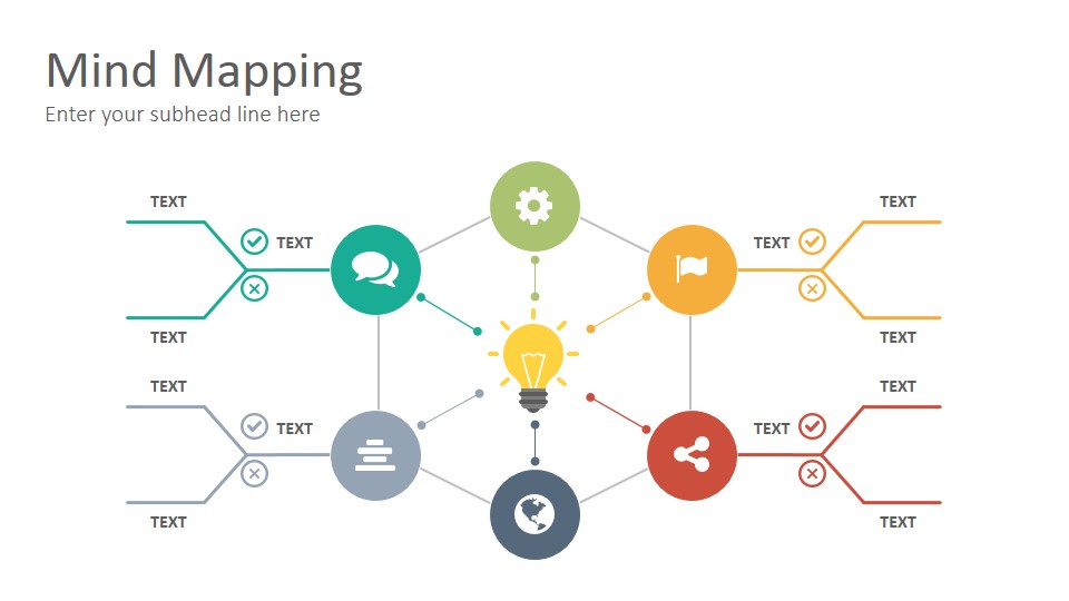 Detail Template Mind Map Ppt Nomer 53