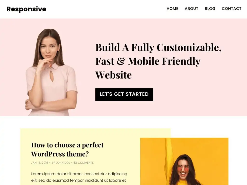 Detail Template Mobile Wordpress Nomer 49