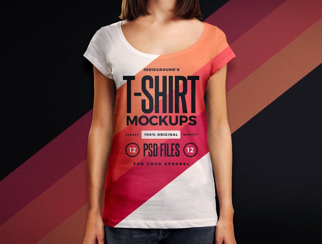 Detail Template Mockup Kaos Nomer 54