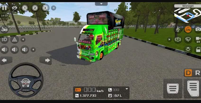 Detail Template Mod Truck Bussid Nomer 25
