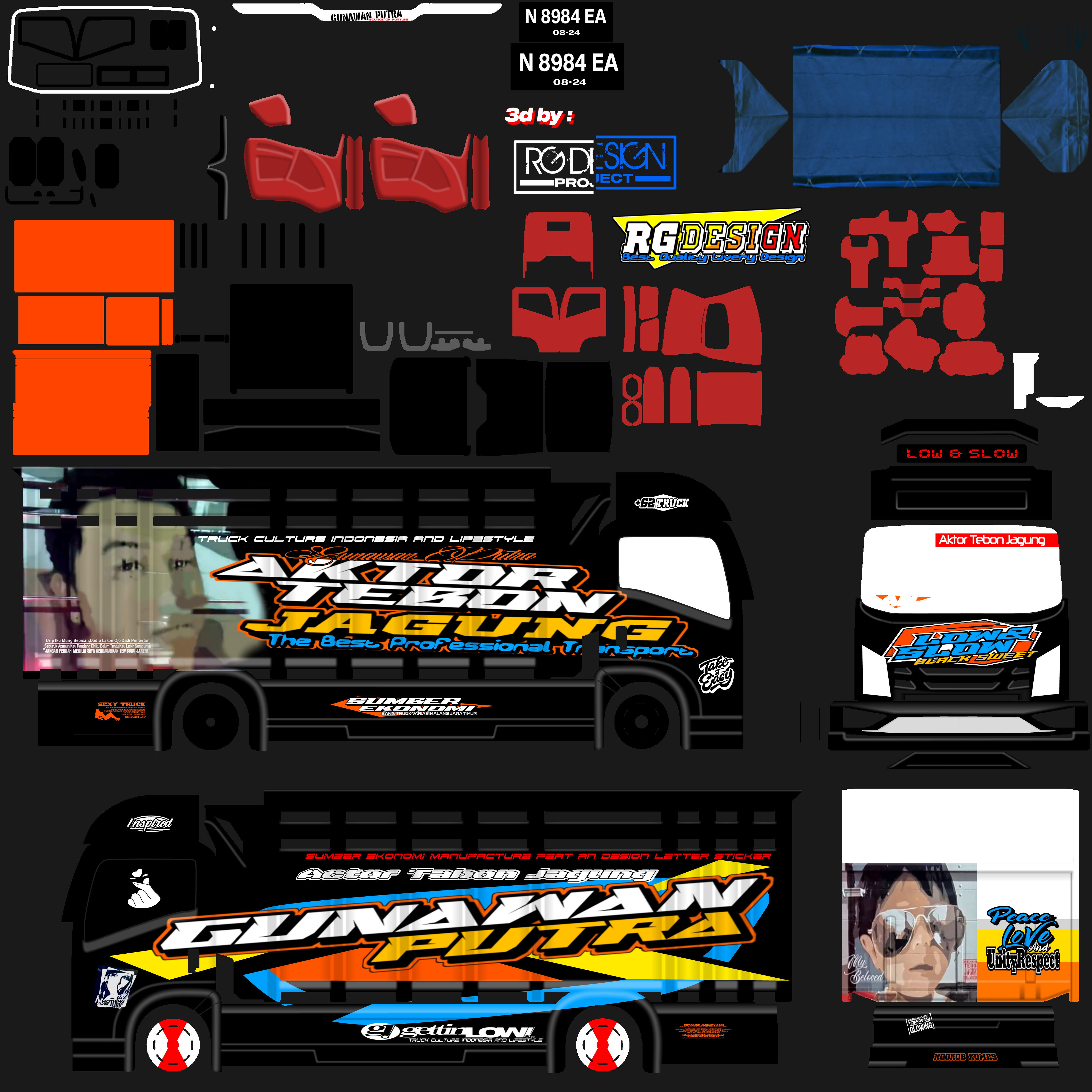 Detail Template Mod Truck Bussid Nomer 3