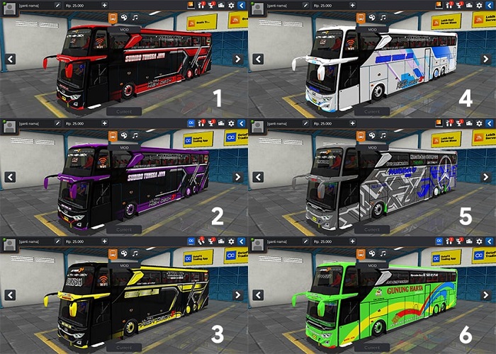 Detail Template Mod Truck Bussid Nomer 28