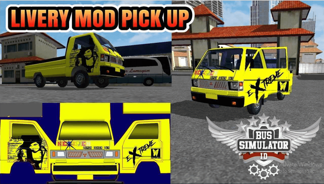 Detail Template Mod Truck Bussid Nomer 47