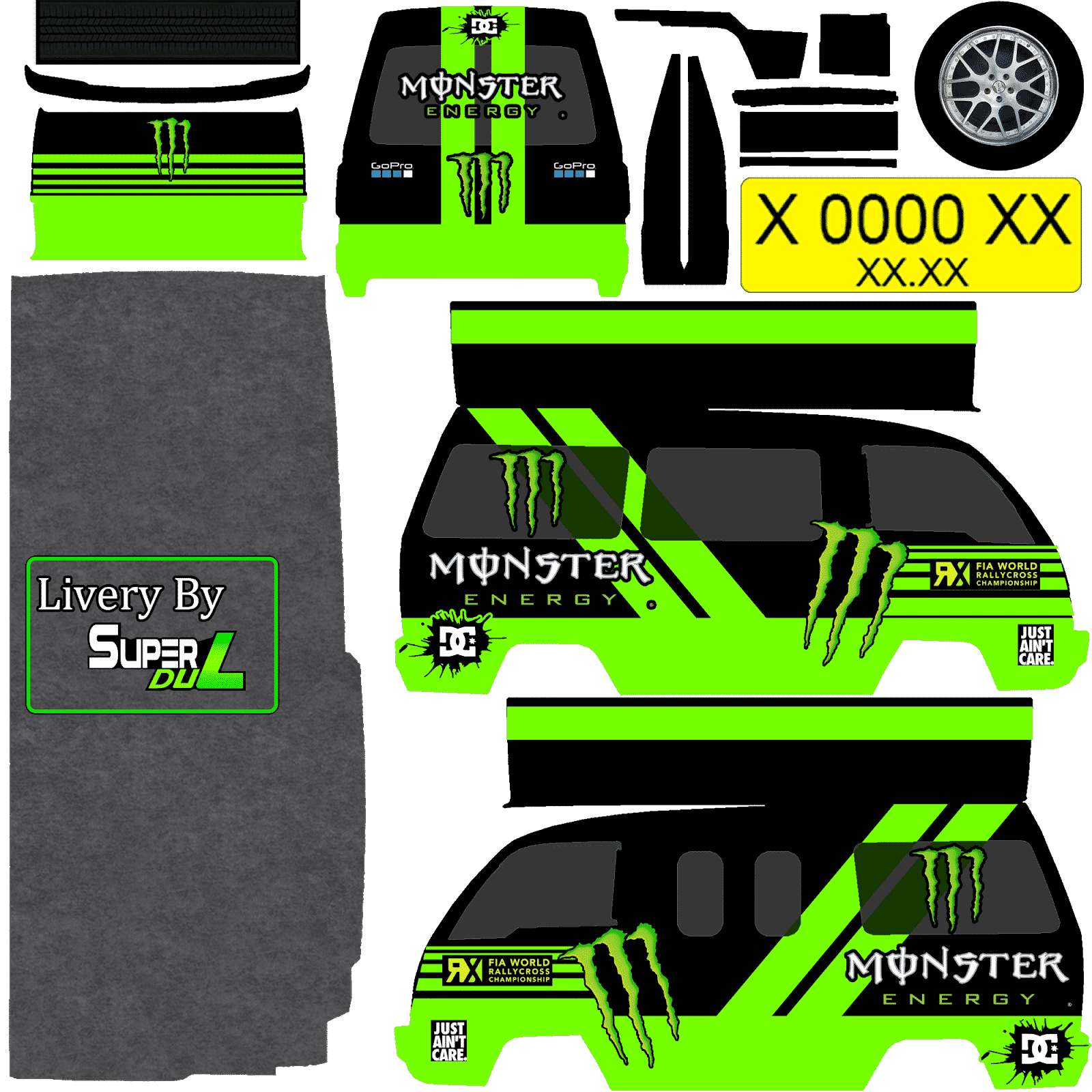 Detail Template Mod Truck Bussid Nomer 52