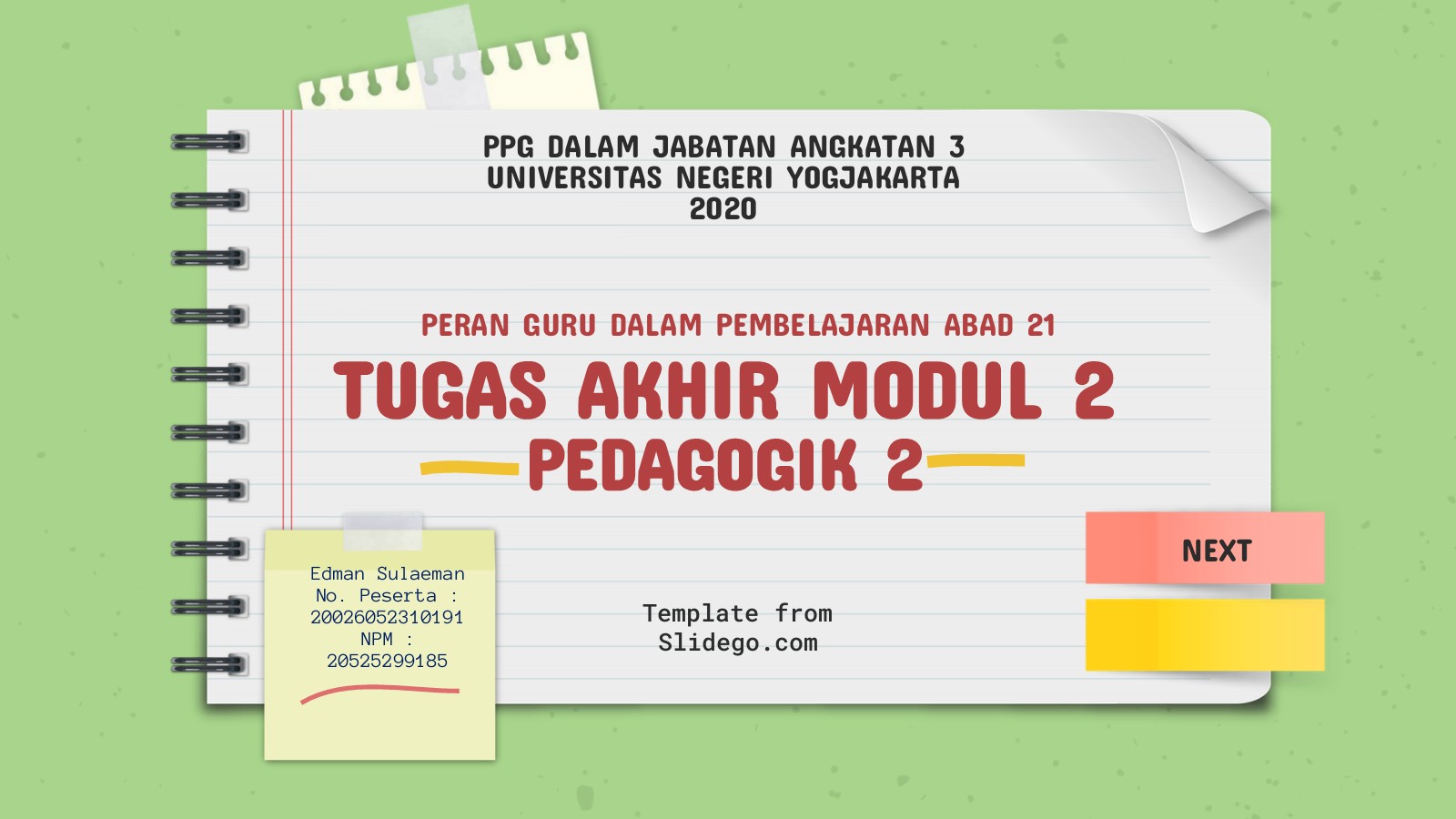 Detail Template Modul Pembelajaran Nomer 33