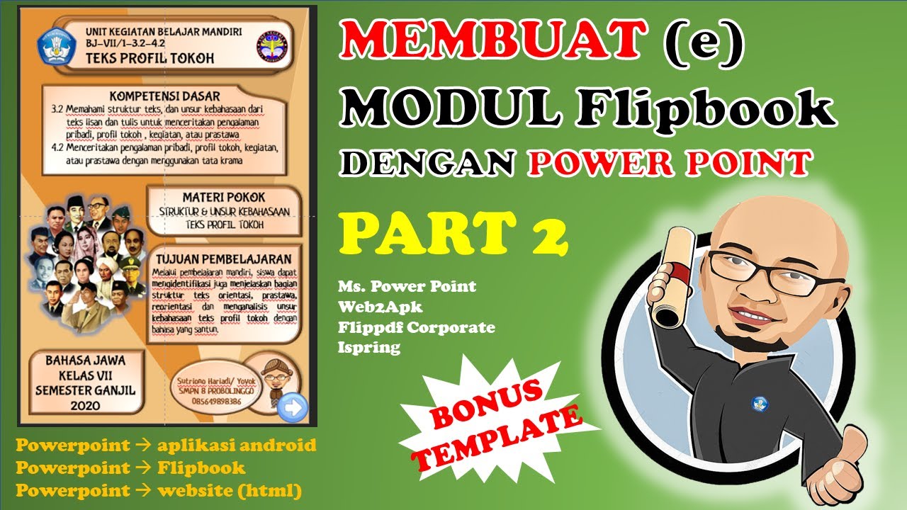 Detail Template Modul Pembelajaran Nomer 35