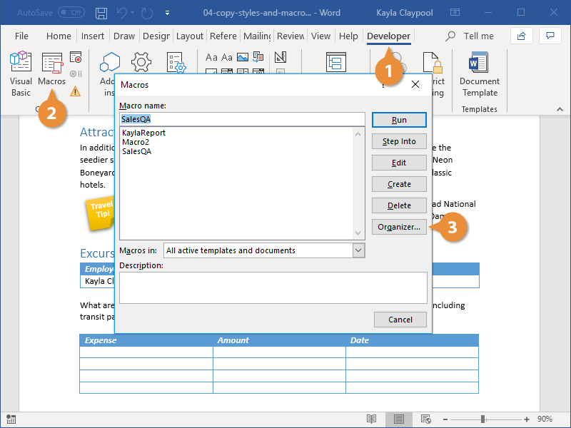 Detail Template Modul Word Nomer 32