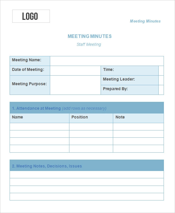 Detail Template Mom Meeting Excel Nomer 15