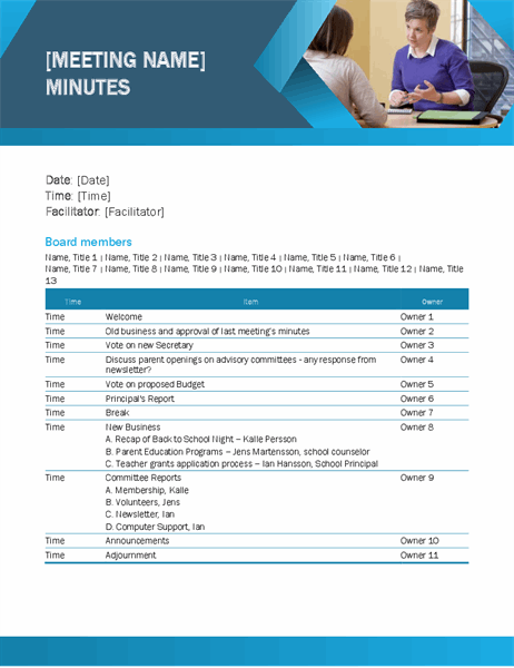 Detail Template Mom Meeting Excel Nomer 23