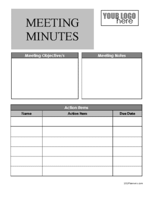 Detail Template Mom Meeting Excel Nomer 27