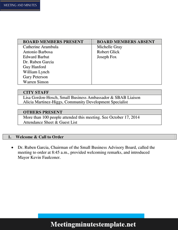 Detail Template Mom Meeting Excel Nomer 39