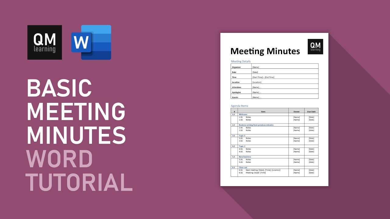 Detail Template Mom Meeting Excel Nomer 47
