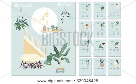Detail Template Monthly Planner 2020 Nomer 42